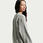 Nike Sportswear Studio Big Kids' (Girls') Oversized Crew-Neck Sweatshirt