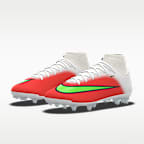 Nike Mercurial Superfly 11 Academy By You Custom Artificial-Grass High-Top Soccer Cleats