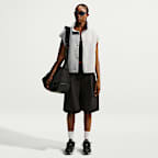 Veste sans manches ample Nike Pregame Fleece pour femme