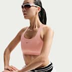 나이키 스위프트 여성 하이 서포트 라이틀리 라인드 스포츠 브라