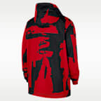 Chicago Bulls Courtside Men's Nike NBA Club Woven Full-Zip Jacket