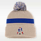 New England Patriots Rewind Peak Men's Nike NFL Cuffed Pom Beanie