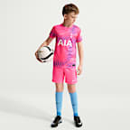 Jersey de futbol de manga corta Nike Dri-FIT Replica del Tottenham Hotspur portero 2026/27 Stadium para niños talla grande