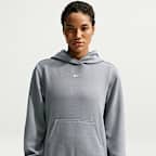 Nike Studio Fleece Sport Women's Dri-FIT Pullover Hoodie