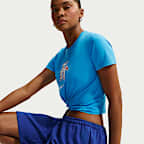 Houston Texans Rivalries Collection One Classic Twist Women's Nike Dri-FIT NFL T-Shirt