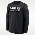 Philadelphia Eagles Salute to Service Sideline Coaches Men's Nike NFL Pullover Crew