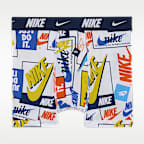 Nike Big Kids' Dri-FIT Printed Boxer Briefs (2-Pack)