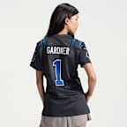 Jersey Nike de la NFL Game para mujer Ahmad Sauce Gardner Indianapolis Colts Rivalries Collection