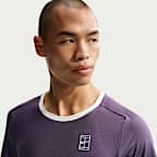 나이키코트 어드밴티지 남성 드라이 핏 테니스 탑