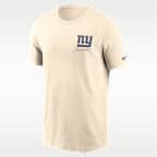 Playera Nike de la NFL para hombre New York Giants Essential Vintage Mod