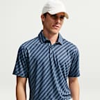 Polo de golf a rayas Dri-FIT para hombre Nike Velocity