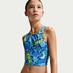 Nike Swim Big Kids' (Girls') Spiderback Midkini Set