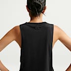 Canotta corta NikeSKIMS Performance in misto cotone – Donna