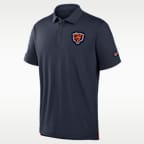 Chicago Bears Tour Men's Nike Dri-FIT NFL Polo