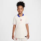 FFF 2025 Stadium Away (Women's Team) Big Kids' Nike Dri-FIT Soccer Replica Jersey