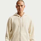 Sweat à capuche en tissu Fleece à zip Nike Club pour homme