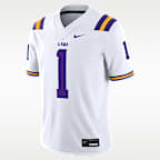 Jersey universitario Nike Dri-FIT Game para hombre LSU