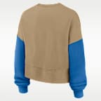 Detroit Lions Rewind Women's Nike NFL Pullover Crew