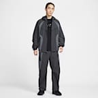 나이키 테크 남성 드라이 핏 우븐 풀집 컬러 블록 윈드러너 재킷