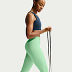Nike Zenvy Women's High-Waisted 7/8 Leggings with No Front Seam