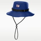 Gorro tipo pescador universitario Dri-FIT de la NFL de los New York Giants para hombre, Primetime Apex Boonie