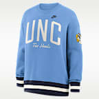 North Carolina Legacy Women's Nike College Pullover Crew