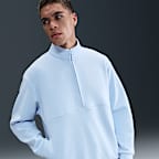Playera Dri-FIT de medio cierre para hombre Nike 24.7 ImpossiblySoft