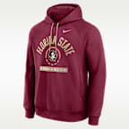 Florida State Courtside Men's Nike Dri-FIT College Pullover Hoodie