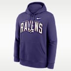 Baltimore Ravens Club Men's Nike NFL Pullover Hoodie