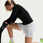 Nike One Women's Dri-FIT High-Waisted 8cm (approx.) 2-in-1 Shorts