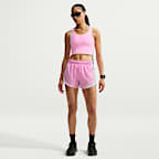 Débardeur de sport court avec brassière à maintien normal Nike Tempo pour femme