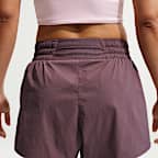 Nike One Women's Dri-FIT Brief-Lined High-Waisted 5" Shorts