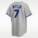 Jersey Nike de la MLB Replica para hombre Bobby Witt Jr. Kansas City Royals