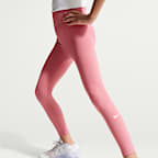 Leggings Dri-FIT de tiro alto para niña talla grande Nike One