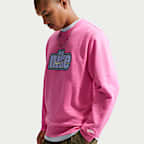 Nike Sportswear Club Men's French-Terry Crew-Neck Sweatshirt