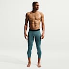 Mallas de fitness Dri-FIT de 3/4 para hombre Nike Pro