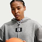 Sabrina Fleece Basketball Hoodie