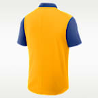 Polo Nike Dri-FIT de la MLB para hombre Milwaukee Brewers Cooperstown Victory