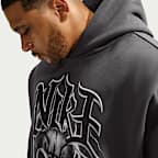 Nike Standard Issue angerauter Basketball-Hoodie (Herren)