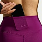 Nike Zenvy Women's High-Waisted Flared Leggings with No Front Seam
