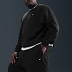 Pantalon en Fleece à ourlet ouvert Nike Solo Swoosh pour homme