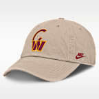 Gorra ajustable Nike de la NFL para hombre Washington Commanders Rewind Club
