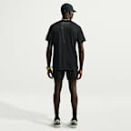 Haut de running d'hiver à manches courtes Dri-FIT Nike Stride pour homme
