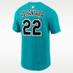 Sandy Alcantara Miami Marlins Men's Nike MLB T-Shirt
