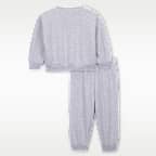 나이키 에센셜 베이비(12~24개월) 투피스 플리스 크루 세트