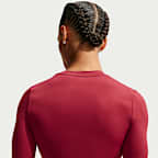 Dámské tričko Nike One Fitted Dri-FIT s dlouhým rukávem
