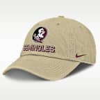 Florida State On-Field Club Gameday Men's Nike College Adjustable Hat