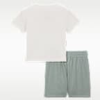 Nike Baby Jersey T-Shirt and French Terry Shorts Set