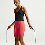 Nike Universa Women's High-Waisted 20.5cm (approx.) Biker Shorts with No Front Seam