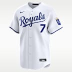 Jersey Nike Dri-FIT ADV de la MLB Limited para hombre Bobby Witt Jr. Kansas City Royals